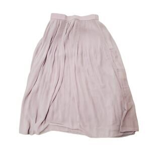 H&M pleated chiffon midi skirt S Small